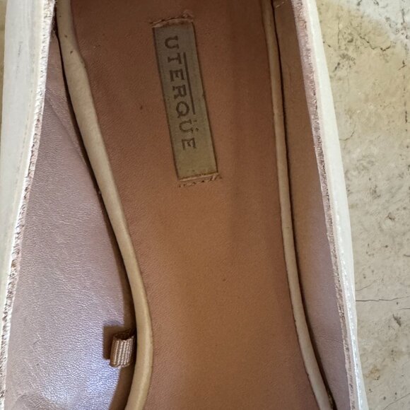 Italian Leather ballerinas Uterque with Stones 36 EU, 6 US - Picture 2 of 5
